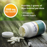 Suplemento de mio-inositol de 2000 mg  fertilidad masculino