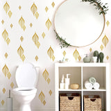 Sticker de Pared Hojas Modernas, Vinilo, Decoración Nórdica