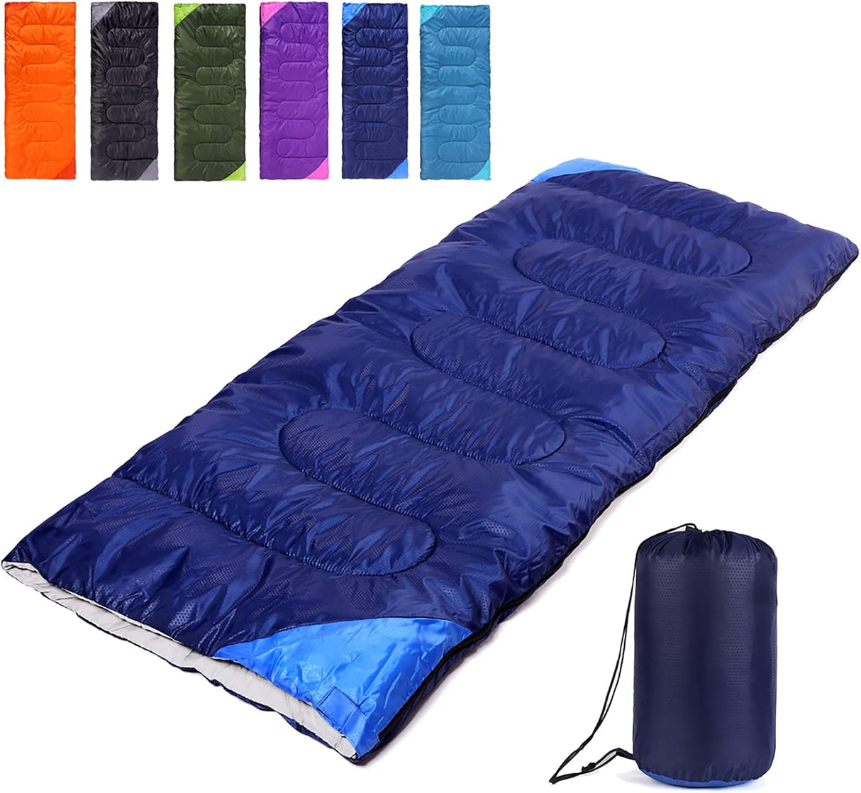 Saco de dormir impermeable para equipo de camping y viajes