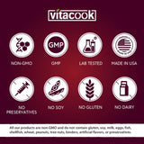 Suplemento Vitacook de hierro para mujeres y hombres vegano