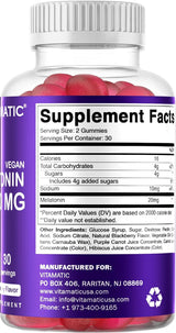 Vitamatic suplemento que no forma hábito para dormir 20 mg