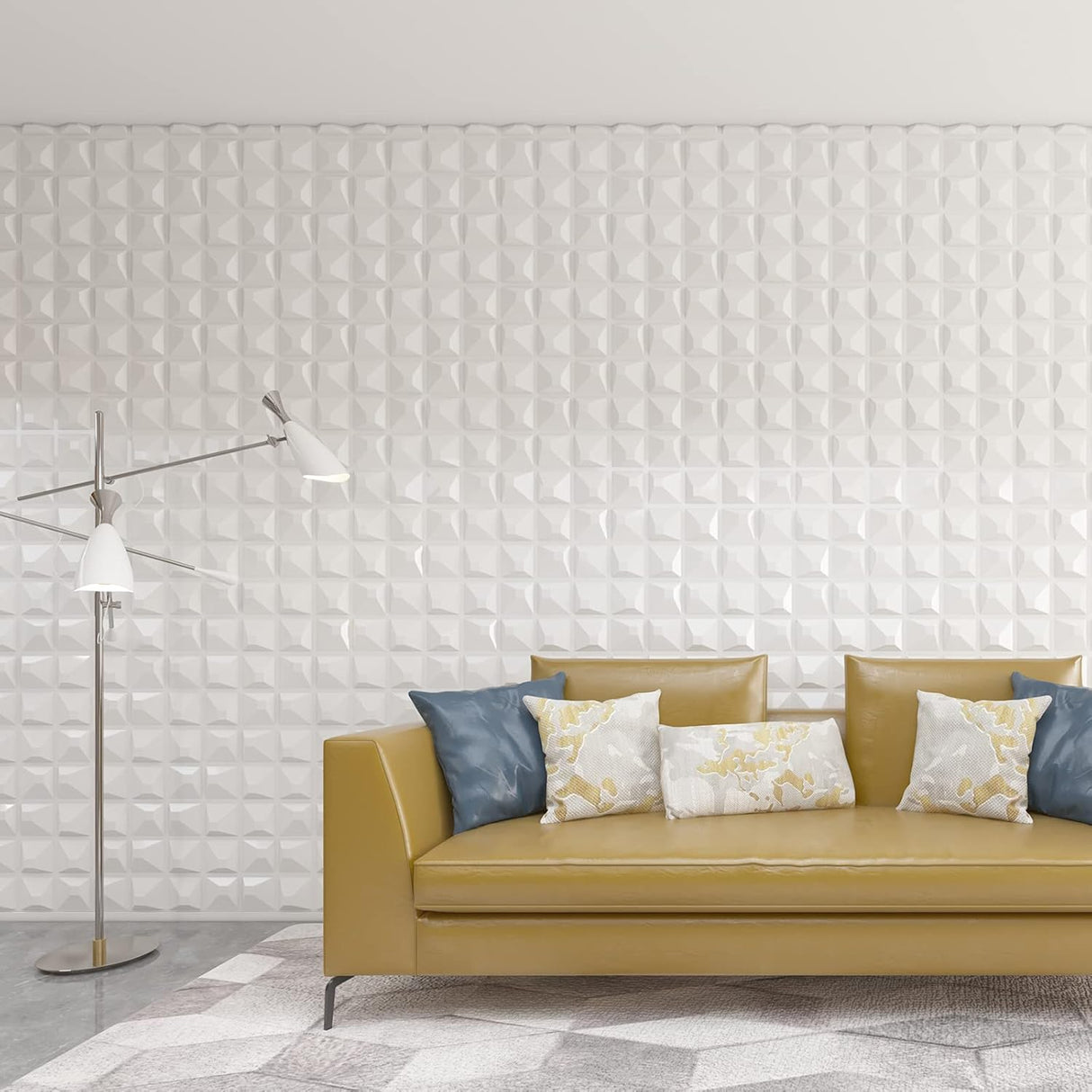Paneles para pared 3D para decoración de paredes de interior