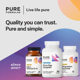 PureFormulas  Suplemento de luteína y zeaxantina  90 cáps