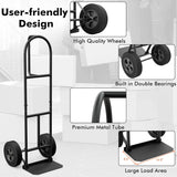 Carretilla Goplus, capacidad 660 lbs, ruedas de 10, P-Handle