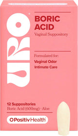 U Positiv URO Vaginal Supositorios con Ácido Bórico y Aloe
