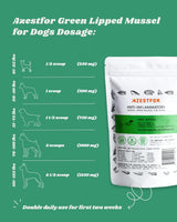 Vitaminas mejillón labial antiinflamatorio para perros