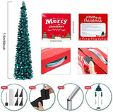 Árbol de Navidad MACTING 5ft con luces y fácil ensamblaje