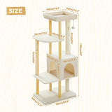 Árbol para Gatos PAWZ Road, 53 Madera, Rascadores, Modelo