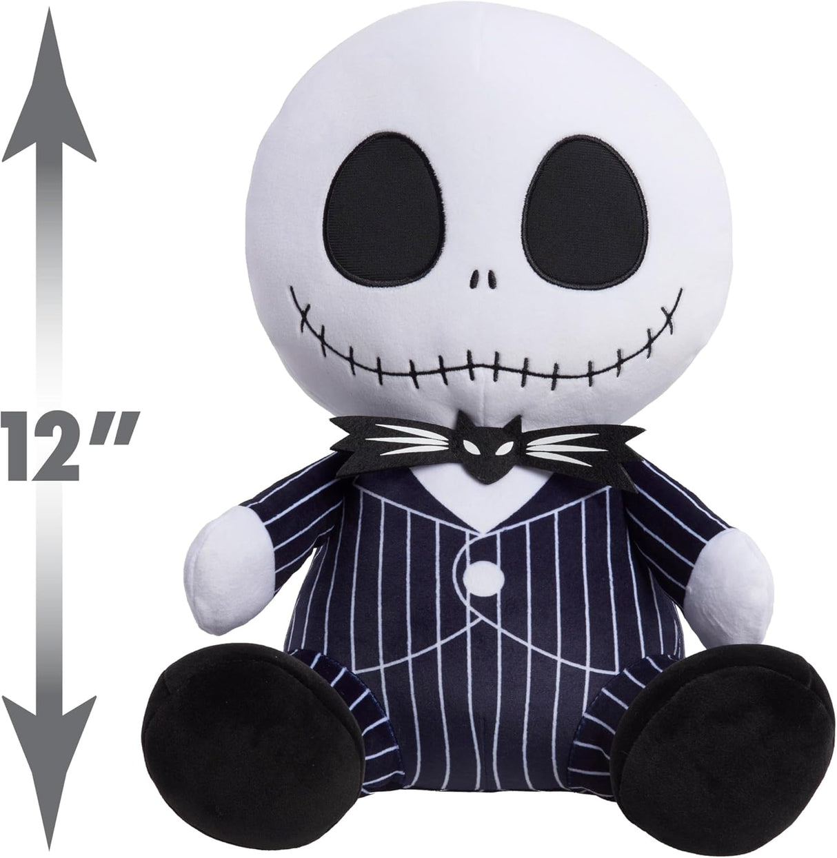 Peluche con peso Jack Skellington, Just Play, para niños 3+