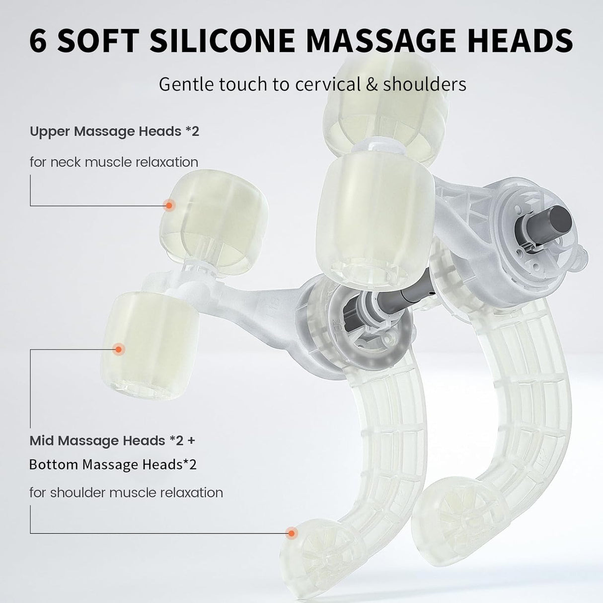 Masajeador de Cuello Breo N5 Mini con Calor y Relajación