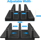 Soporte Vertical para Laptop, Ajustable, hasta 17.3 pulgadas