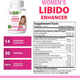 Suplemento Libido Mujer, Energía, Equilibrio Hormonal, 30 Caps