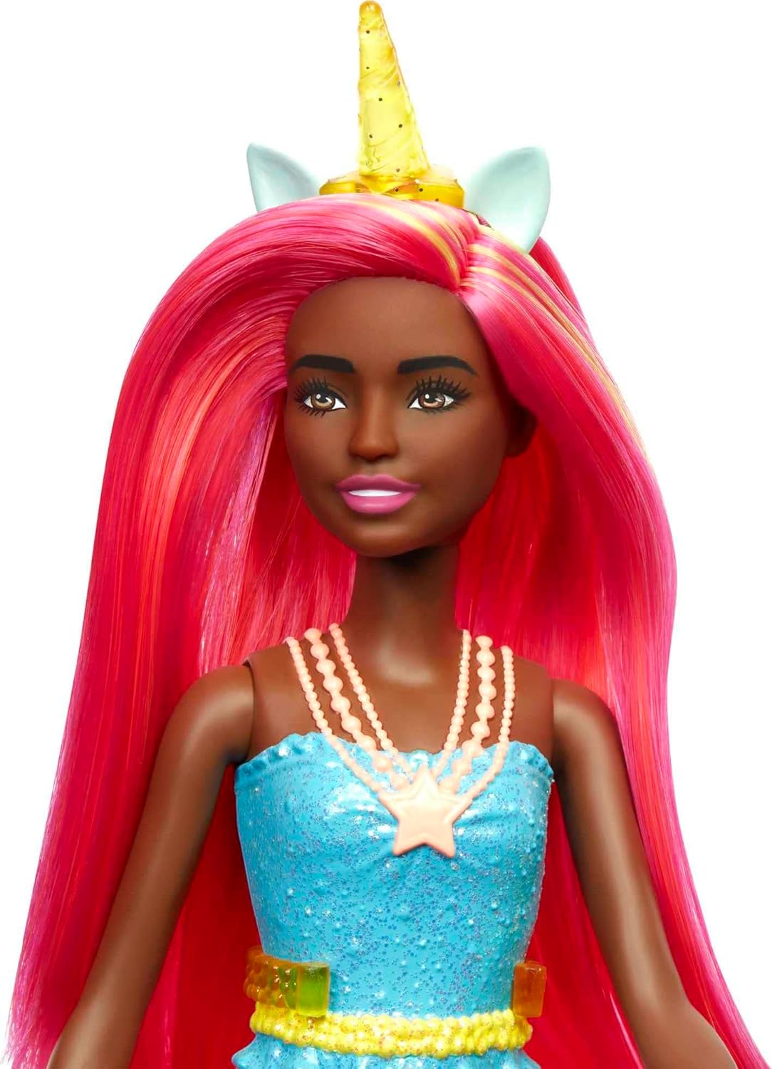 Barbie Dreamtopia Muñeca Unicornio con accesorios y falda