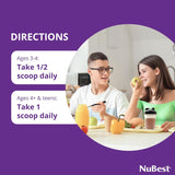 Proteína en Polvo para Niños NuBest - Probioticos y Vitaminas