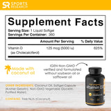 Suplementos Alimenticios de Vitamina D3