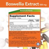 Suplemento Extracto de Boswellia 500 mg Softgels
