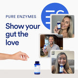 Suplementos Enzimas digestivas puras sin gluten   60 cáp