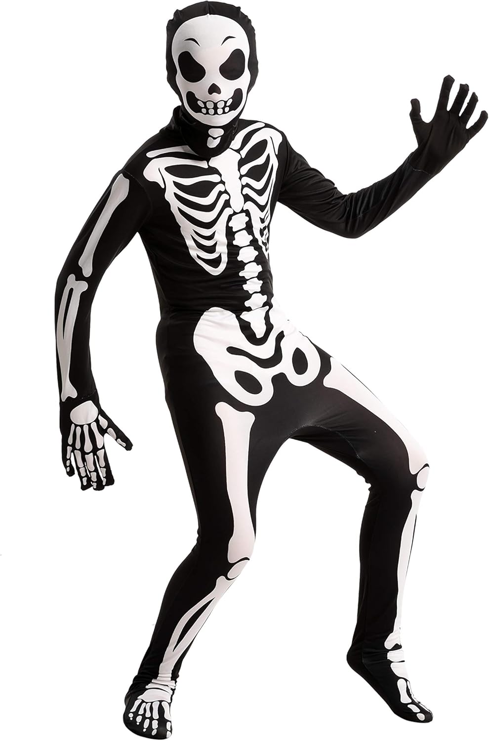 Disfraz de esqueleto para niño, Spooktacular Creations, Skelebones
