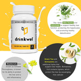 Suplemento Multivitamínico Drinkwel - 30 Cápsulas Acción Detox