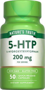 Suplemento 5HTP 200mg Nature's Truth | No GMO, Sin Gluten