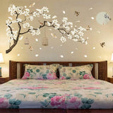 Pegatinas de Pared BWCXXZH, Murales de Flor de Cerezo 50x74