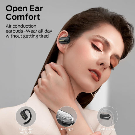 Auriculares Monster Open Ear AC312, Bluetooth 5.4, 32H Playtime
