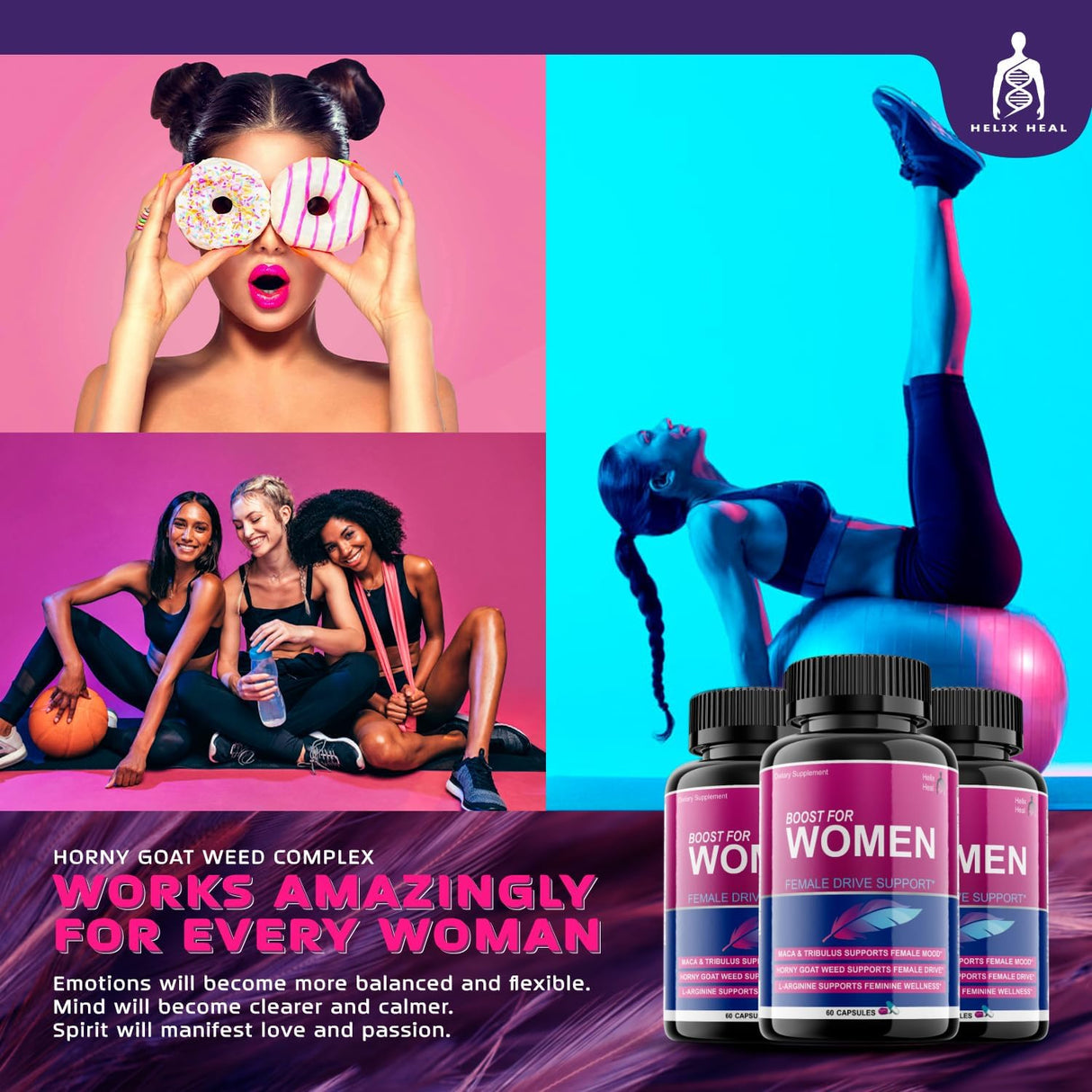Mejora del complejo equilibrio femenino y apoyo energético