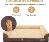 Cama Orthopédica para Perros Grandes JOYELF U-Shape Foam