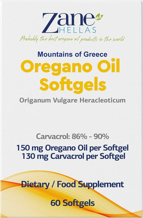 Suplemento 130 mg de Carvacrol - 150 mg de aceite de orégano