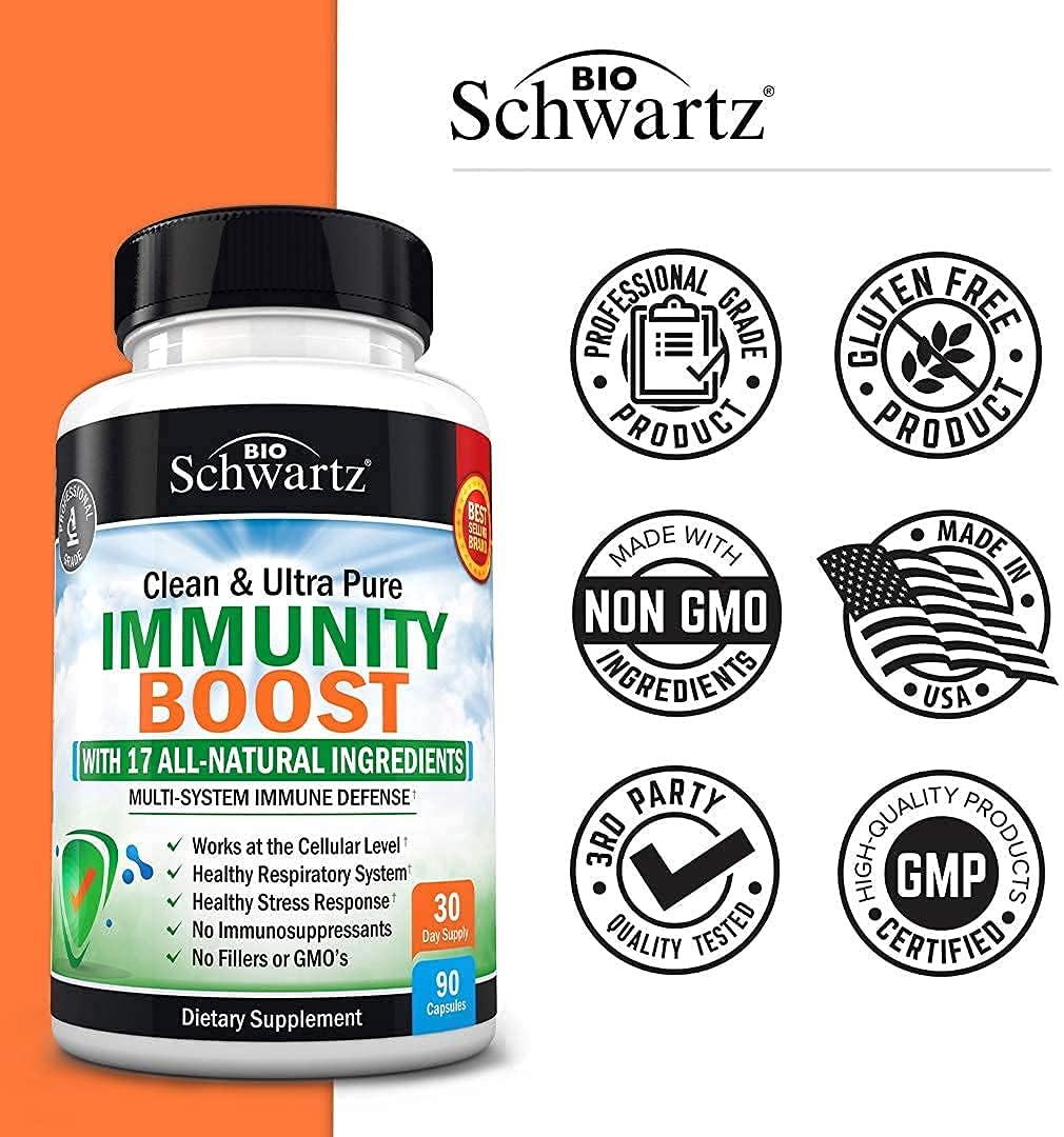 Suplementos Alimenticiosde apoyo inmunológico con vitamina C