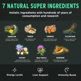 Super Liver Support con Cardo Mariano - Suplemento Herbal Líquido