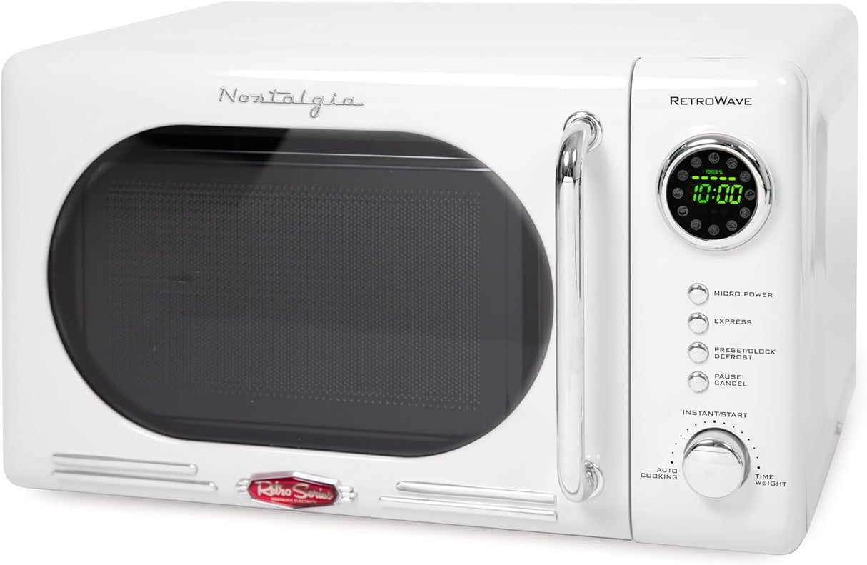 Microondas Nostalgia Retro 0.7 Cu. Ft. 700W con Display LED