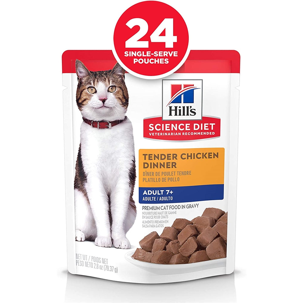 Alimento húmeda para gatos receta de pollo