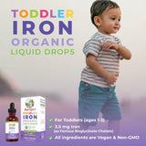 Suplementos Alimenticios de hierro gotas para niños pequeños