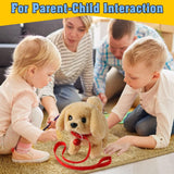 Perrito de Peluche Interactivo - Camina, Ladra, Agita la Cola
