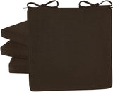 Cojines para Sillas de Comedor Cozyide, 4 Pack, 16 x 16