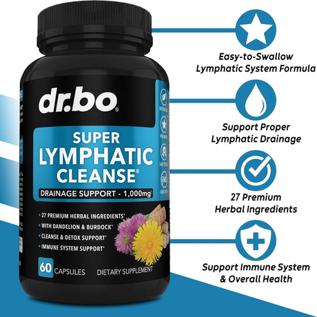 Suplementos de drenaje linfático de limpieza total