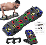 Tabla de flexiones portátil multifunción plegable 10 en 1