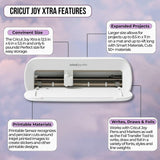 Cricut Joy Xtra - Kit de Stickers con Papel Adhesivo y Mat