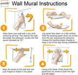 Mural Autoadhesivo Wall26, 66x96, Arte - Serie 15