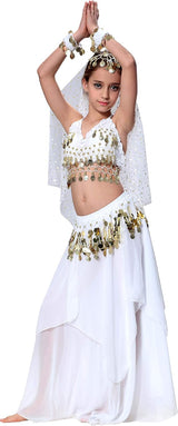 Disfraz de baile para niña Breevo, talla 4T-16, Halloween.