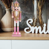 Adornos Navideños Garneck, Nutcracker con Bastón y Corona, 11.79