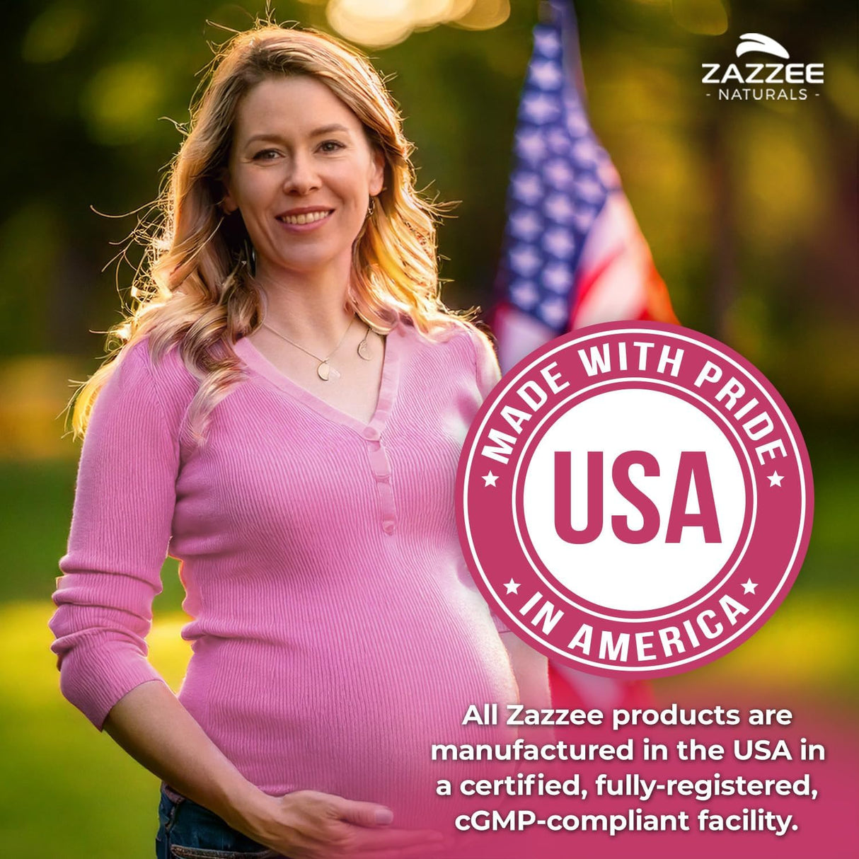 Zazzee Inositol + D-Chiro + Folate + D3 Vegan 30 días