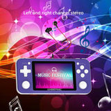 Consola de juegos portátil HAIHUANG color morado