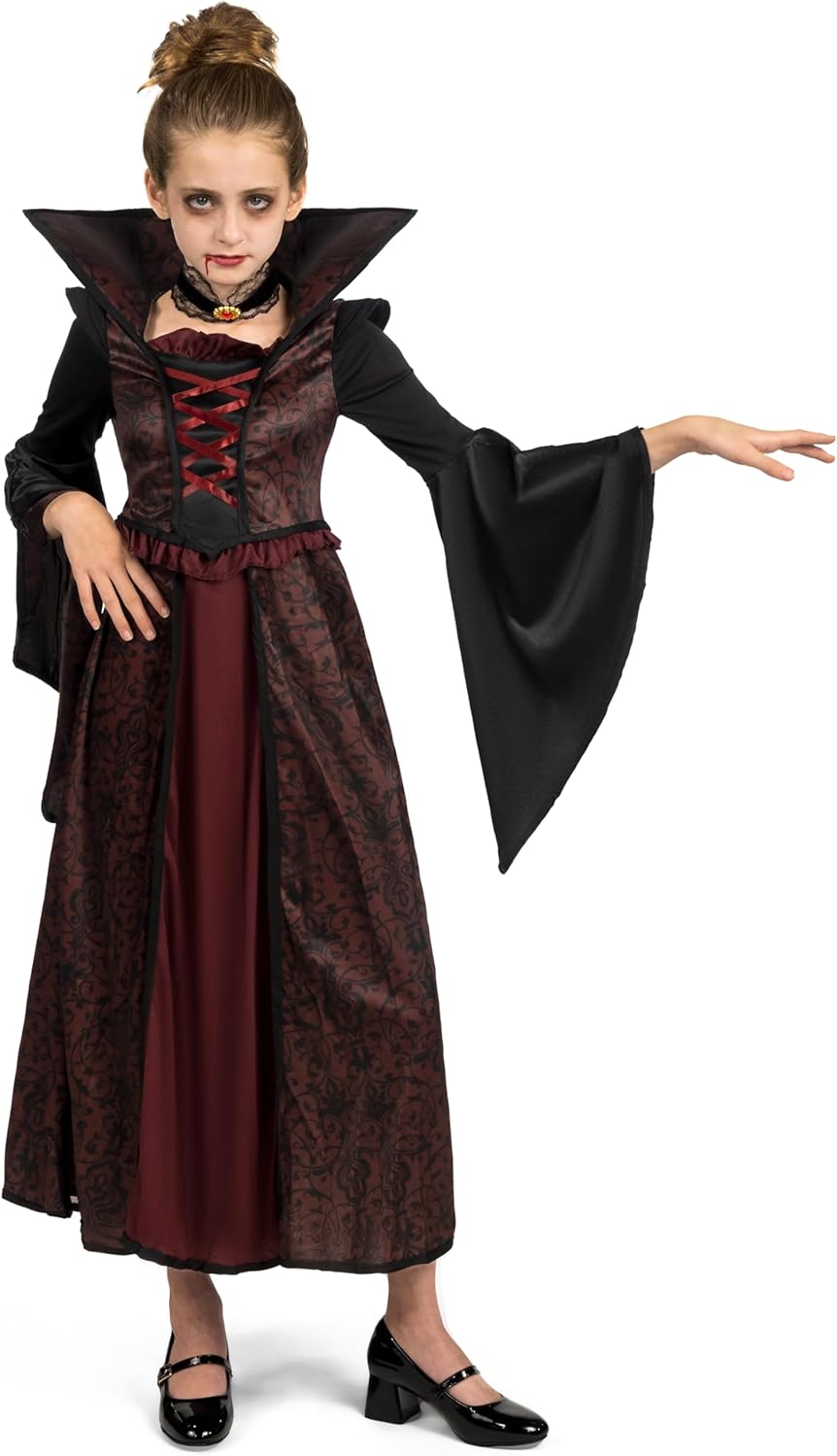 Disfraz de Vampiresa Spooktacular Creations para Niñas