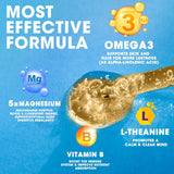 Magnesium Glycinate Líquido Calm con Omega3 y B6, 60 ml