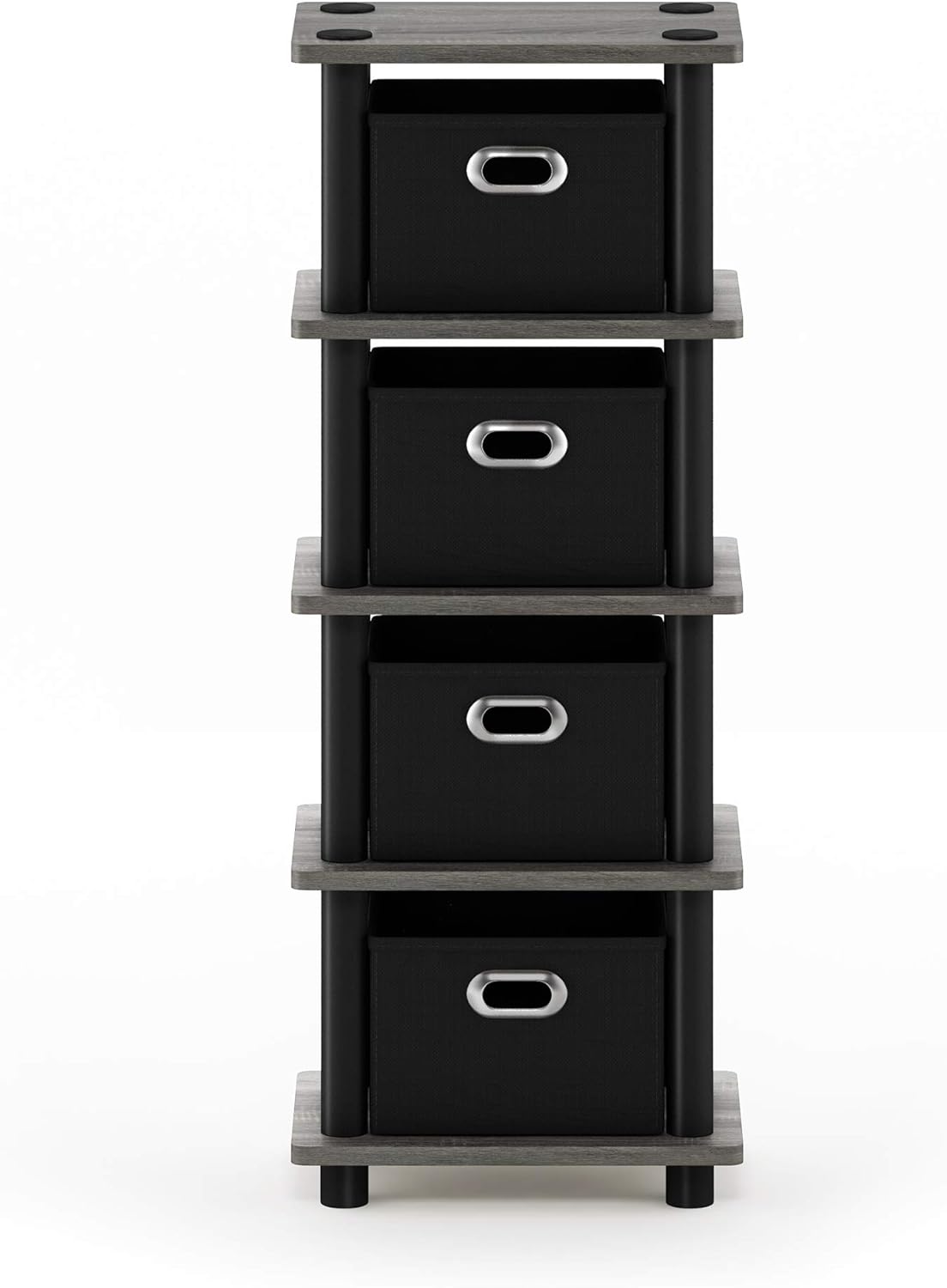 Estante FURINNO Turn-N-Tube con 4 compartimentos, modelo LACi