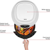 Freidora de aire CHEFMAN 3.7 Qt, digital, fácil de usar, BPA-free