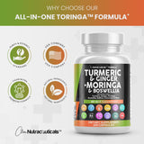 Suplemento de Cúrcuma y Moringa | Salud Natural, 1Pack