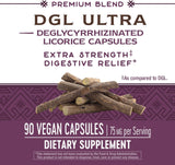 DGL Ultra Extracto de Regaliz - Nature's Way - 90 Cápsulas Veganas